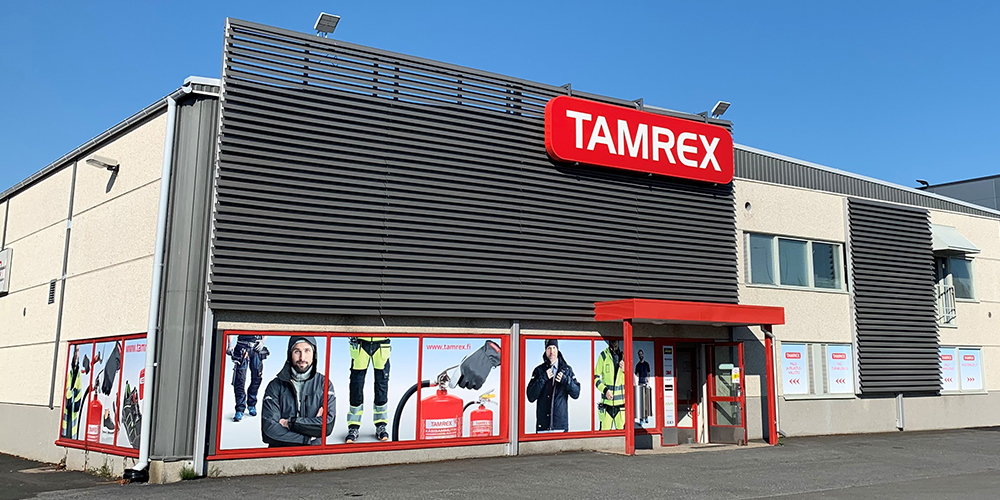 Työvaatteet, työkengät, työkäsineet ja suojaimet  - Tamrex Lielahti myymälä