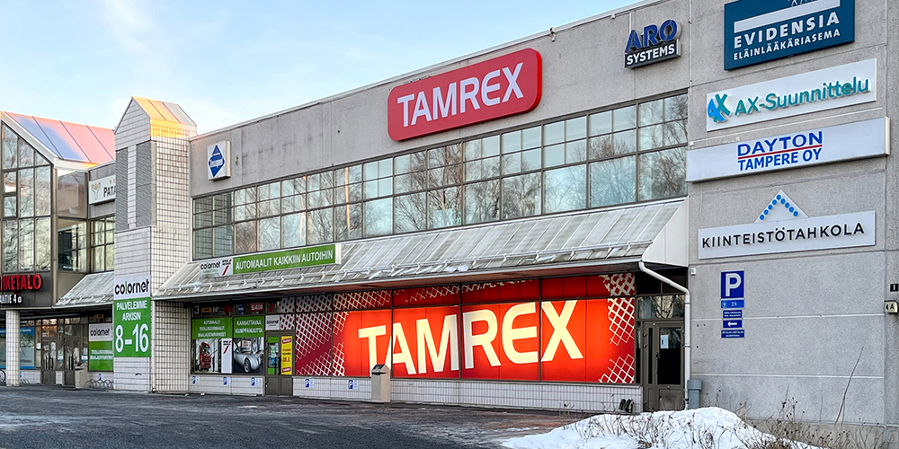 Työvaatteet, logopainatukset, työkengät ja työsuojaimet - Tamrex Nekalan myymälä palvelee